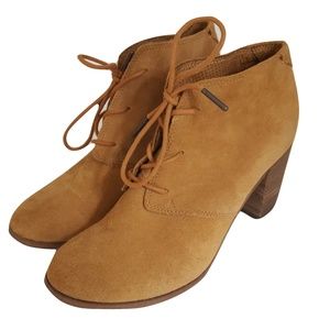 Toms Tan Ankle Boots